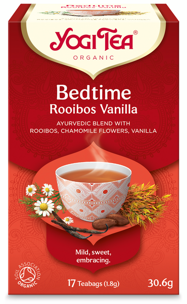 YogiTea Bedtime Rooibos Vanilla 17ps luomu