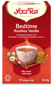 YogiTea Bedtime Rooibos Vanilla 17ps luomu