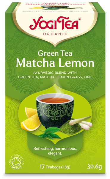 Yogi Tea Gr Matcha Lemon 17x30,6g Luomu