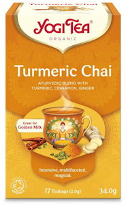 Yogi Tea Turmeric Chai 17x34g Luomu