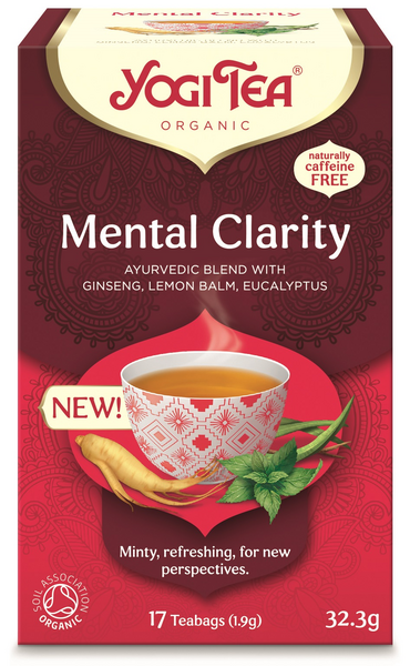 Yogi Tea 32g Mental Clarity layurvedinen yrttitee luomu