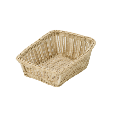 Esittelykori 42x50x14/24cm beige konepesu 70°C