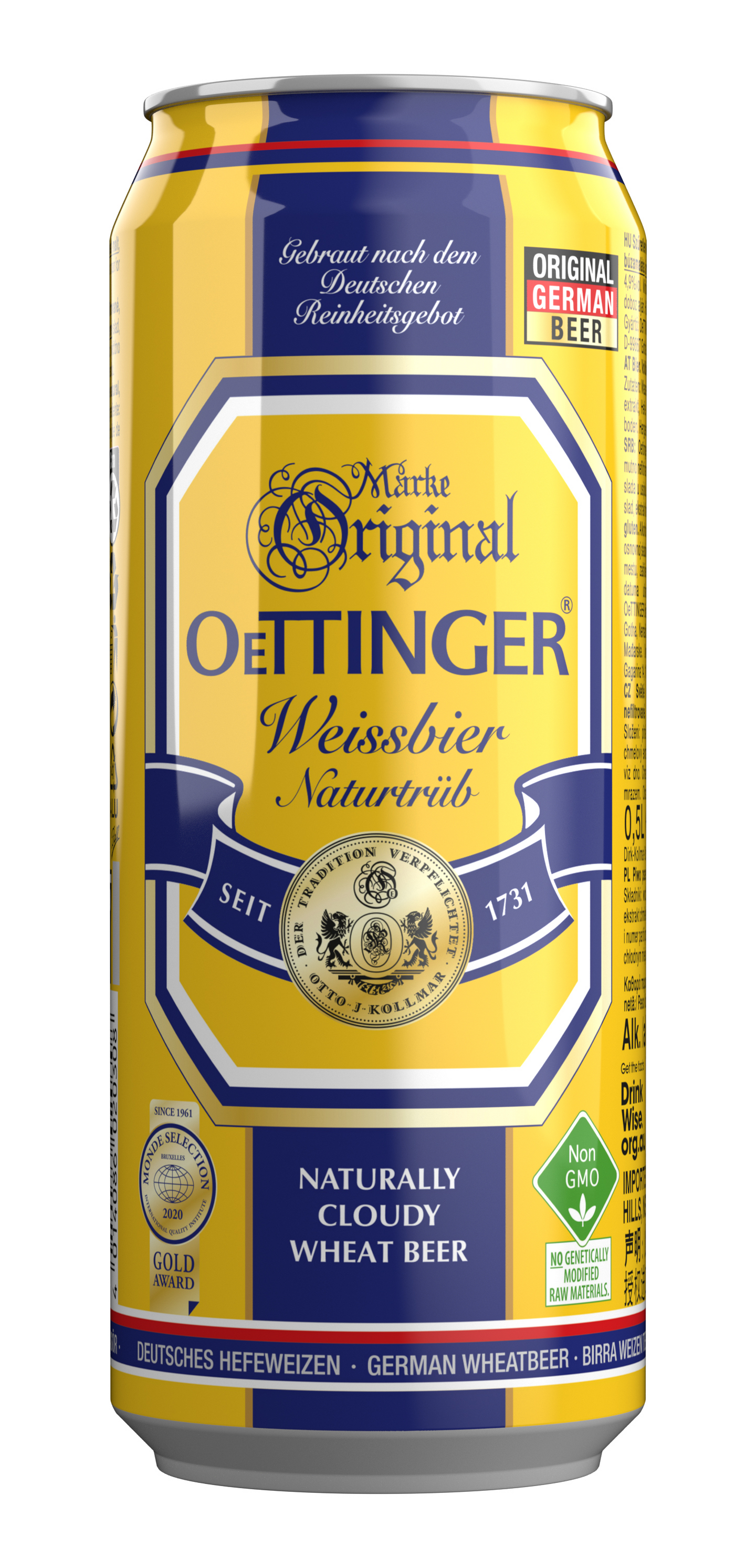 Oettinger Weissbier olut 4,9% 0,5l