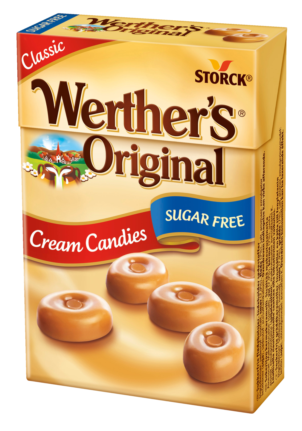 Werther´s Original sokeriton kermakaramelli 42g DIS