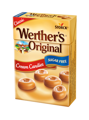 Werther's Original kermakaramelli 42g sokeriton