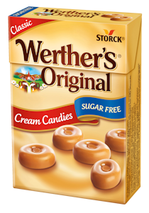 Werther´s Original sokeriton kermakaramelli 42g DIS