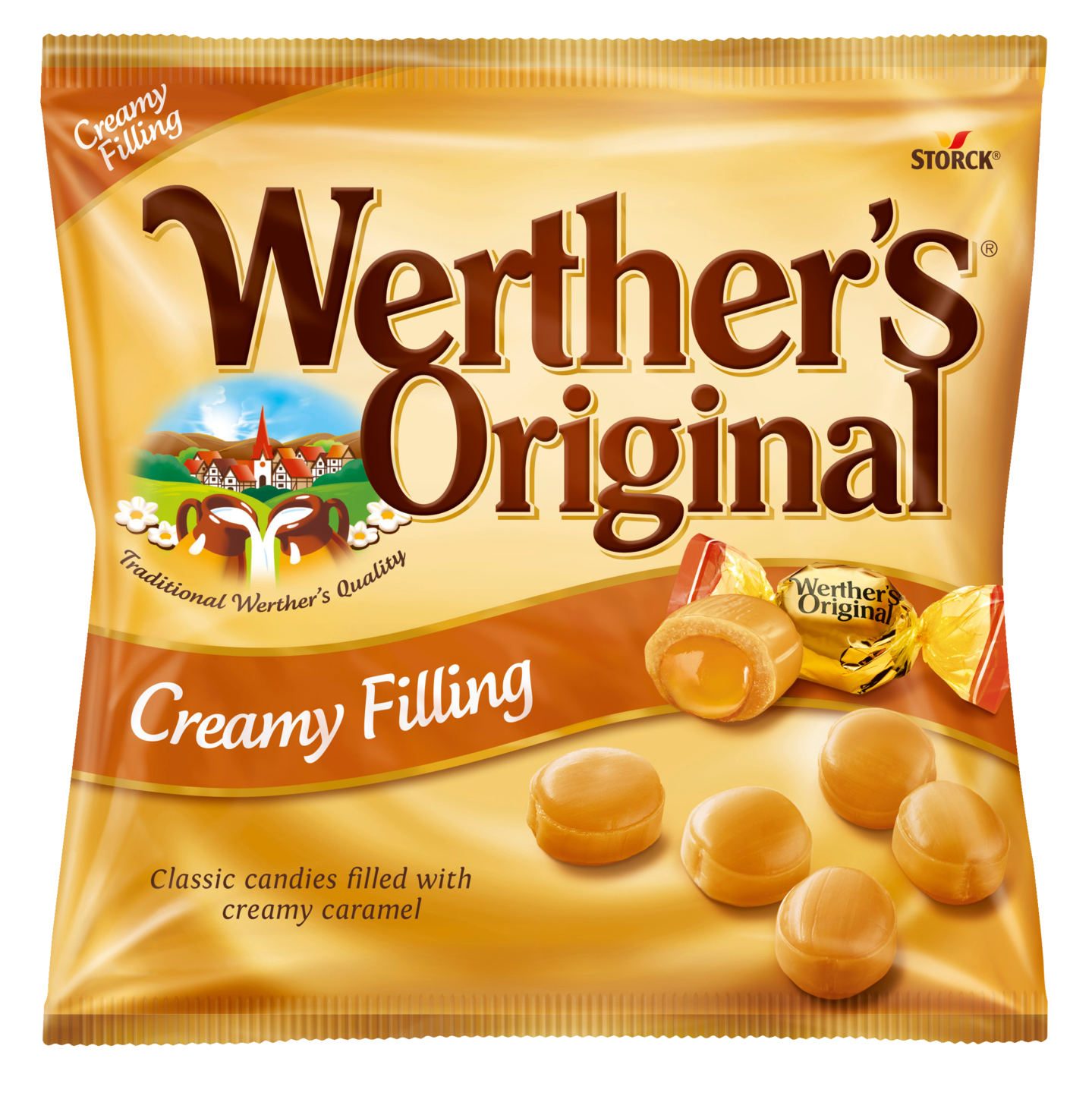 Werthers original 135g Creamy Filling kermakaramelli