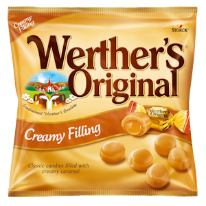 Werthers original 135g Creamy Filling kermakaramelli