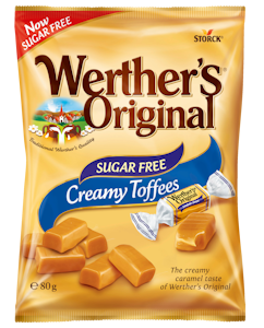 Werther´s  Original 80 g Creamy Toffee sokeriton