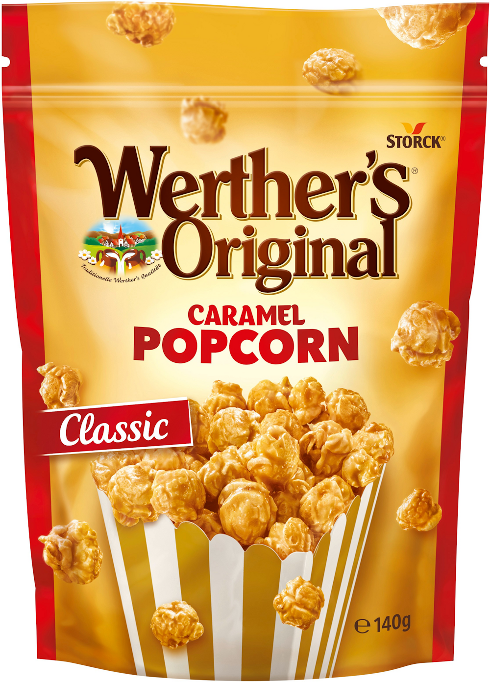 POP CORN CARAMEL WERTHERS ORIGINAL 140 G