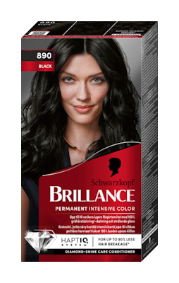 Schwarzkopf Brillance hiusväri 890 Black