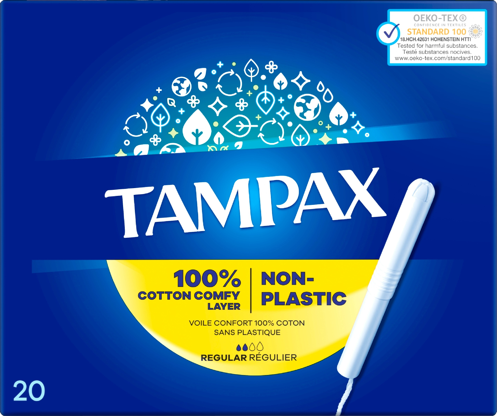 Tampax tamponi 20kpl regular