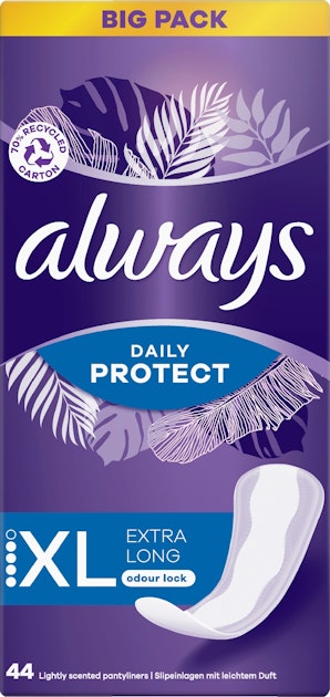 Always pikkuhousunsuoja Extra Protect Long Plus 44 kpl | K-Ruoka  Verkkokauppa