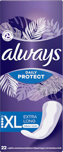 Always Daily Protect Extra Long pikkuhousunsuoja 22kpl