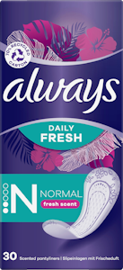 Always Fresh&Protect Normal pikkuhousunsuoja 30 kpl