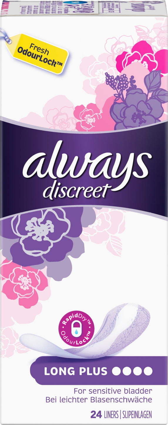 Always 24kpl Discreet Plus inkontinenssisuoja