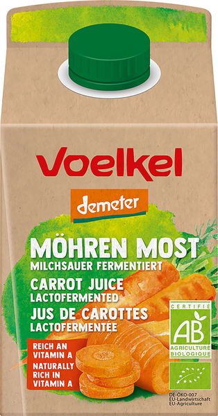 Voelkel Luomu porkkanamehu 0,5l