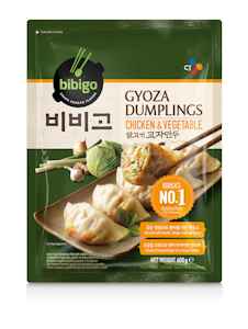 Bibigo Gyoza Dumplings Kana- ja kasvistäyte höyrytetty 600g pakaste