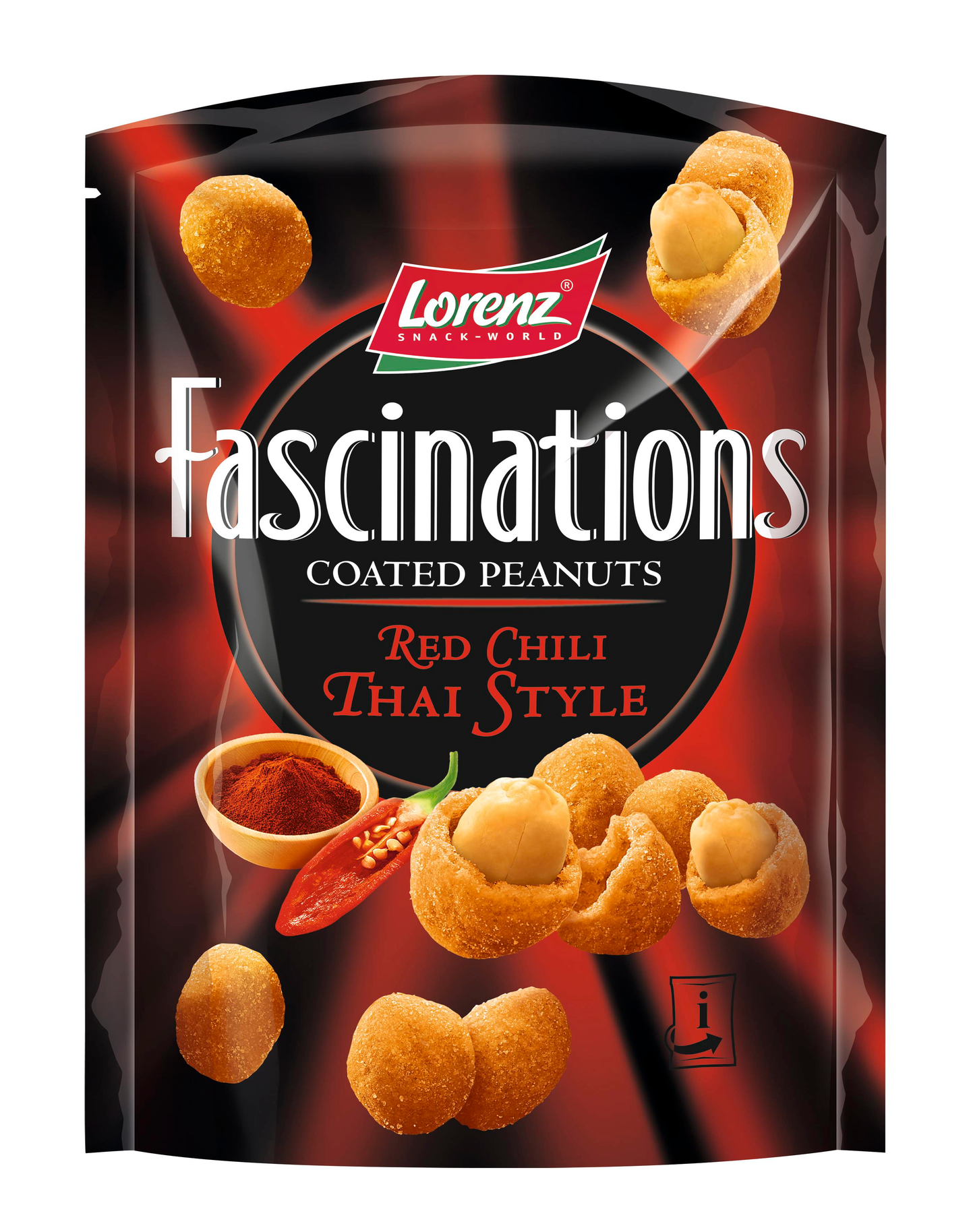 Lorenz Fascinations 100g Red chili thai style pähkinä KRuoka