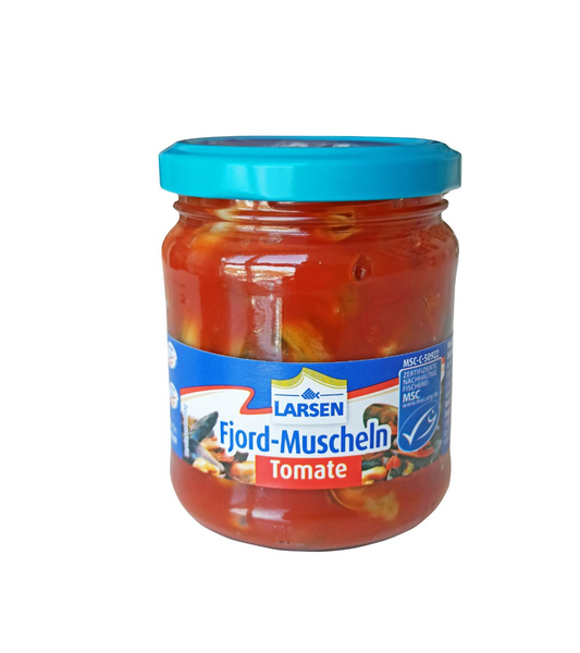 Larsen Simpukat tomaattikastikkeessa 200g MSC