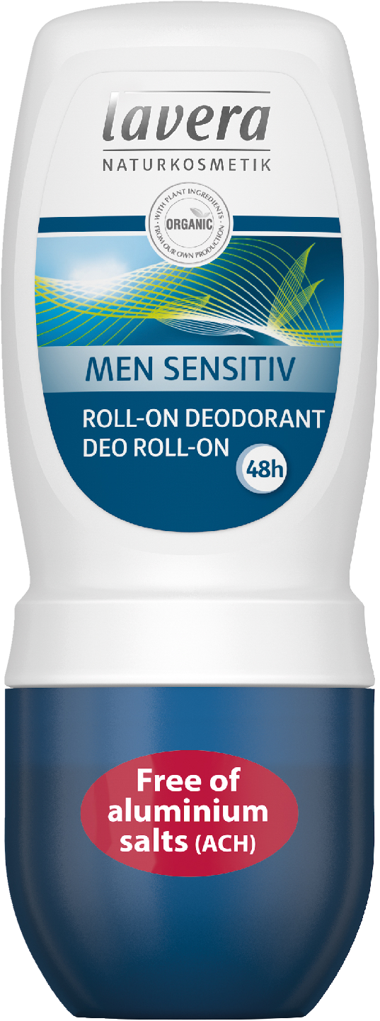 lavera Men Sensitiv roll-on deodorantti 50ml