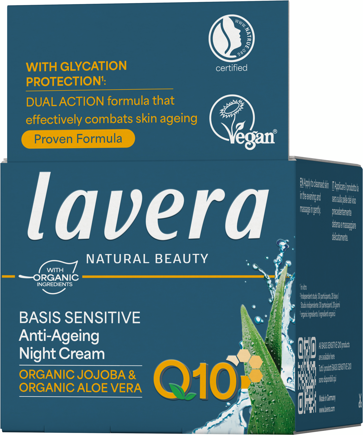 lavera Basis Sensitiv Q10 Yövoide 50ml