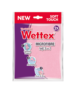 Wettex Microfibre Soft 3in1 mikrokuituliina 2 kpl