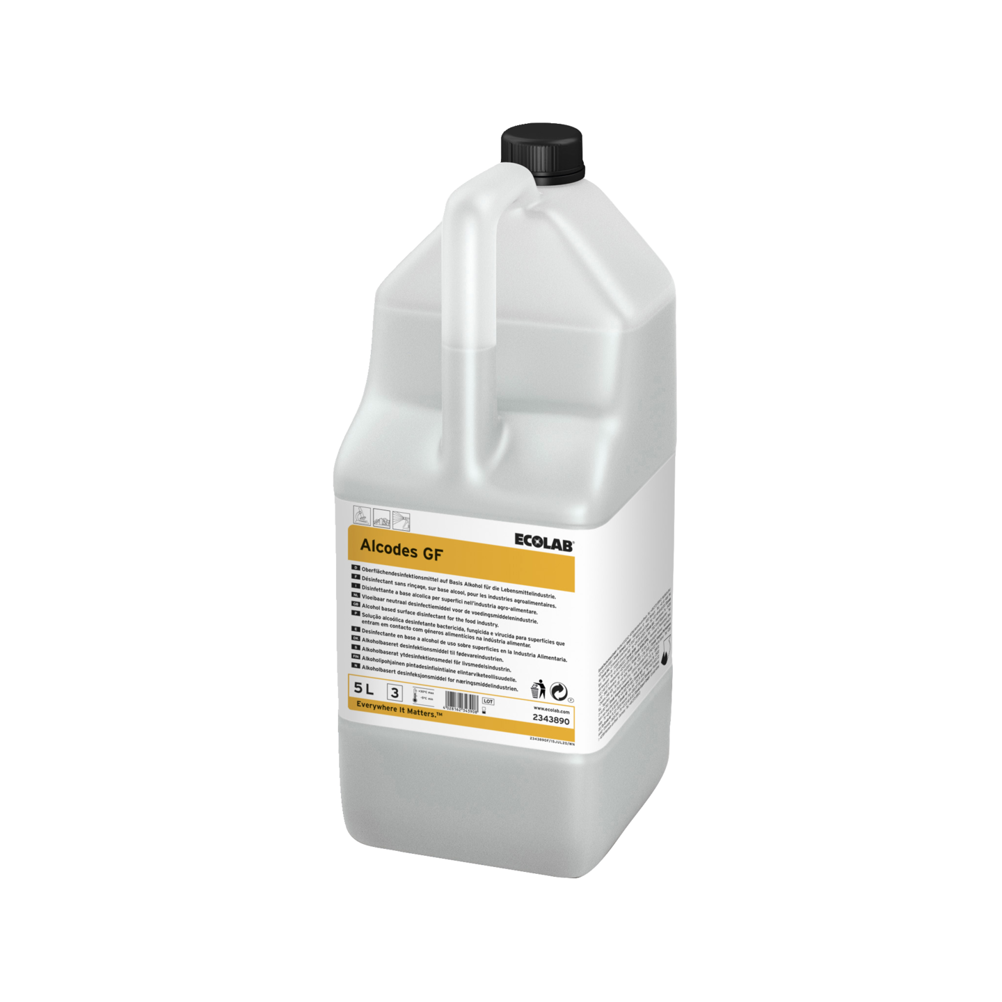 Ecolab Alcodes GF pintadesinfiointiaine 5l — HoReCatukku Kespro