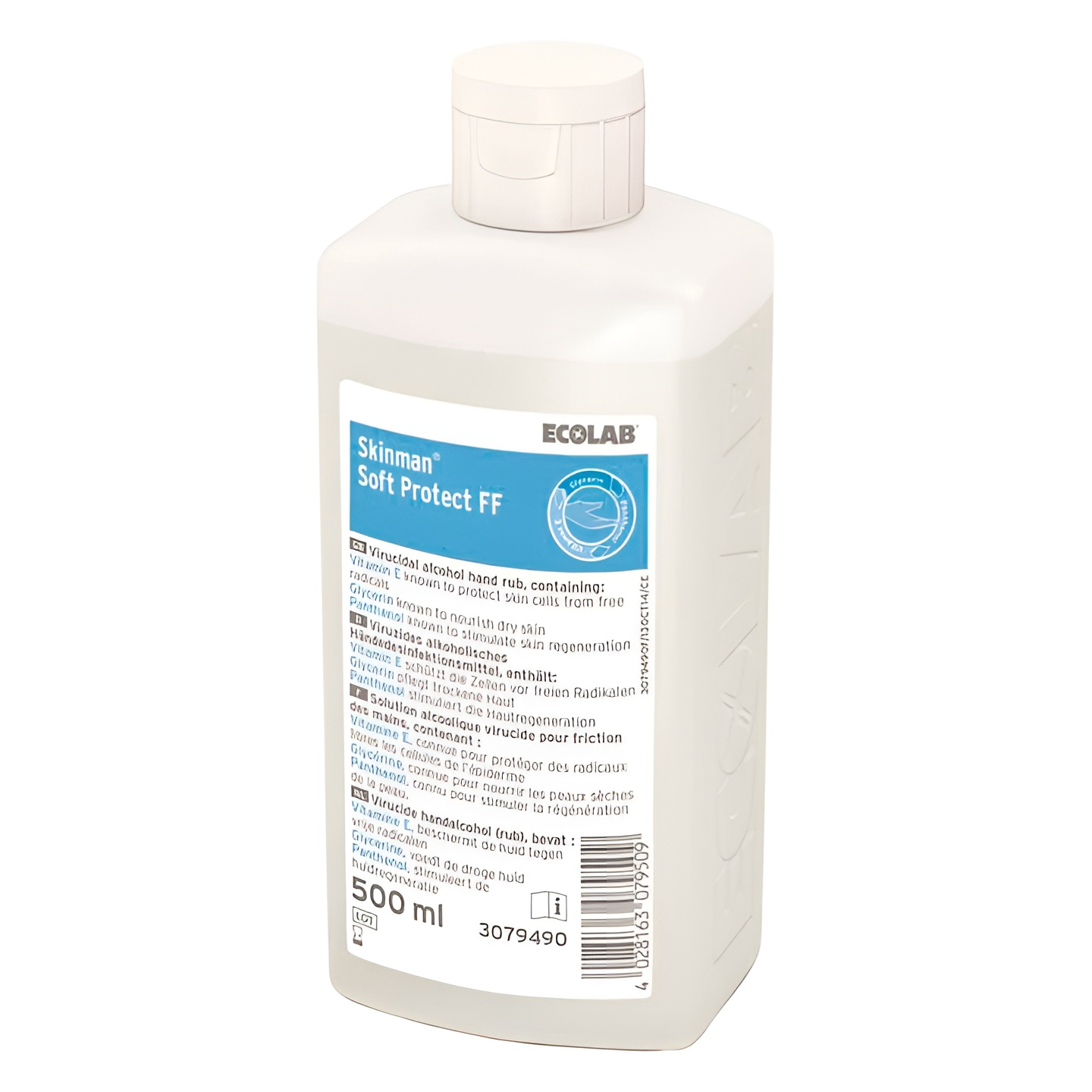 Ecolab Skinman Soft Protect FF käsidesinfiointiaine 500ml