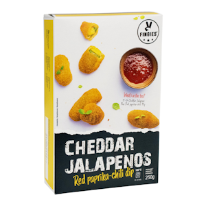 Fingies cheddar jalapenos ja dippi 250g pakaste