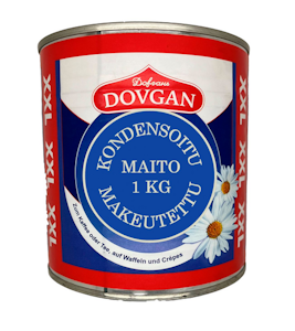 Dovgan kondensoitu maito 1000g makeutettu