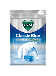 Vicks kurkkupastilli 72g blue extra strong