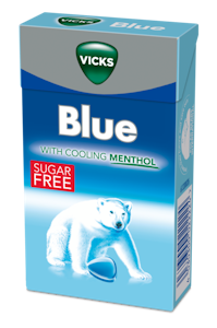 Vicks blue kurkkupastilli 40g sokeriton