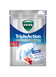 Vicks 72g Triple Action Z C sokeriton