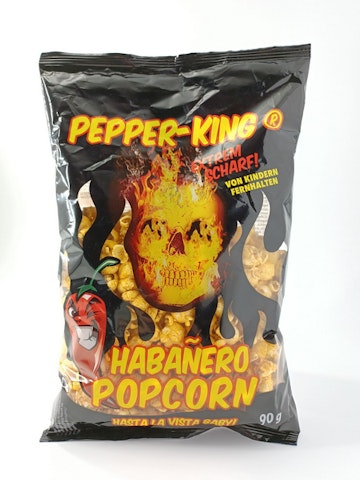 Pepper-King habanero popcorn 90g