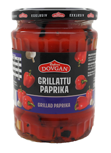 Dovgan Grillattu paprika 530/450g