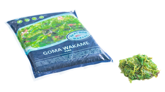 Seafood Market Goma wakame merileväsalaatti 1kg marinoitu seesami pakaste