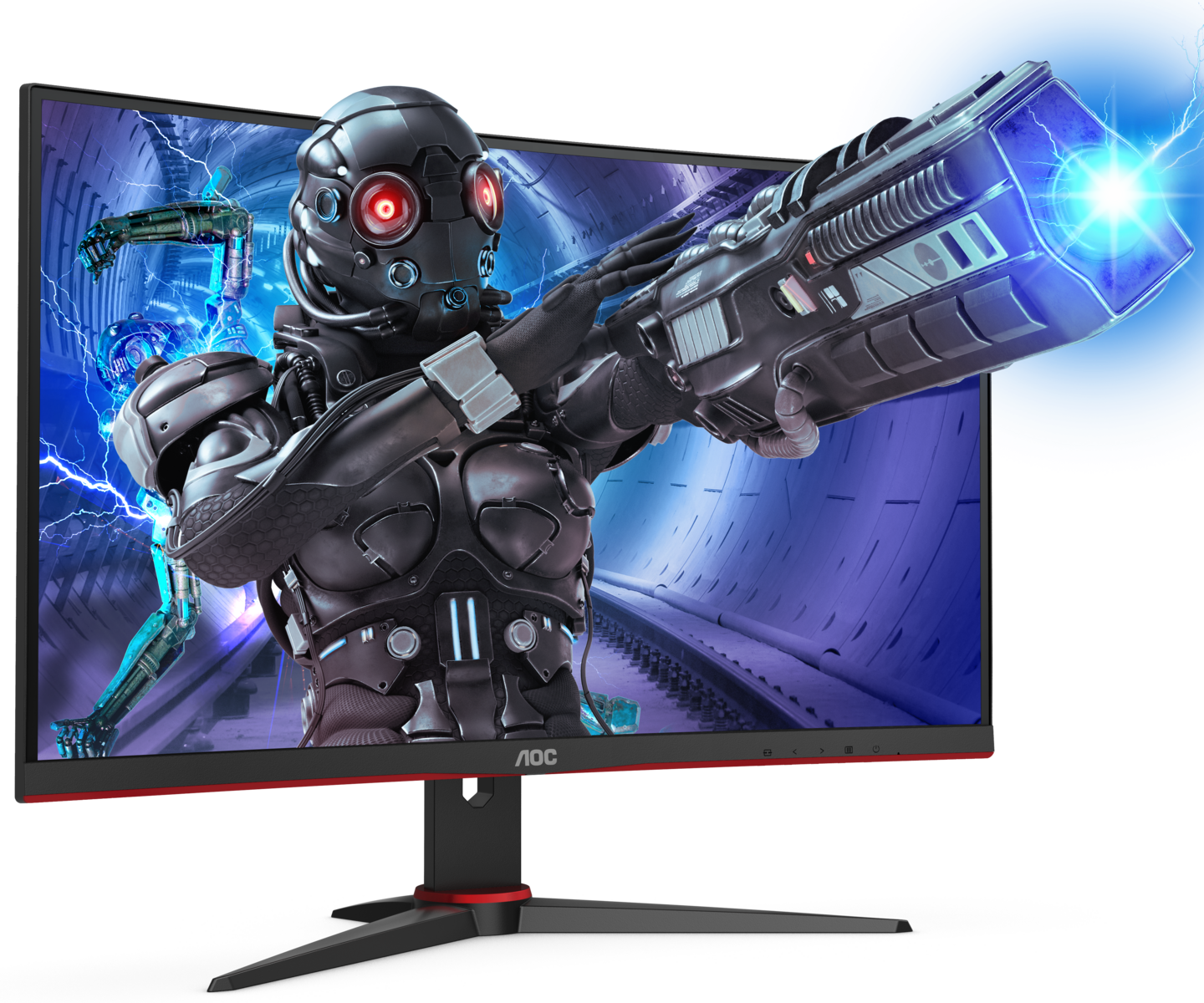 AOC C27G2ZE 27'' Full HD -kaareva pelinäyttö