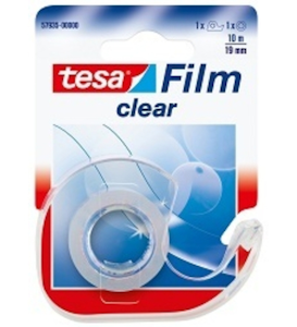 Yleisteippi 10 m x 19 mm tesafilm Crystal