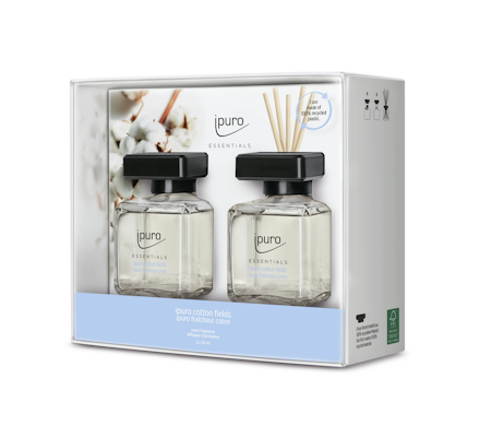 ipuro huonetuoksu 2x50ml Cotton Fields