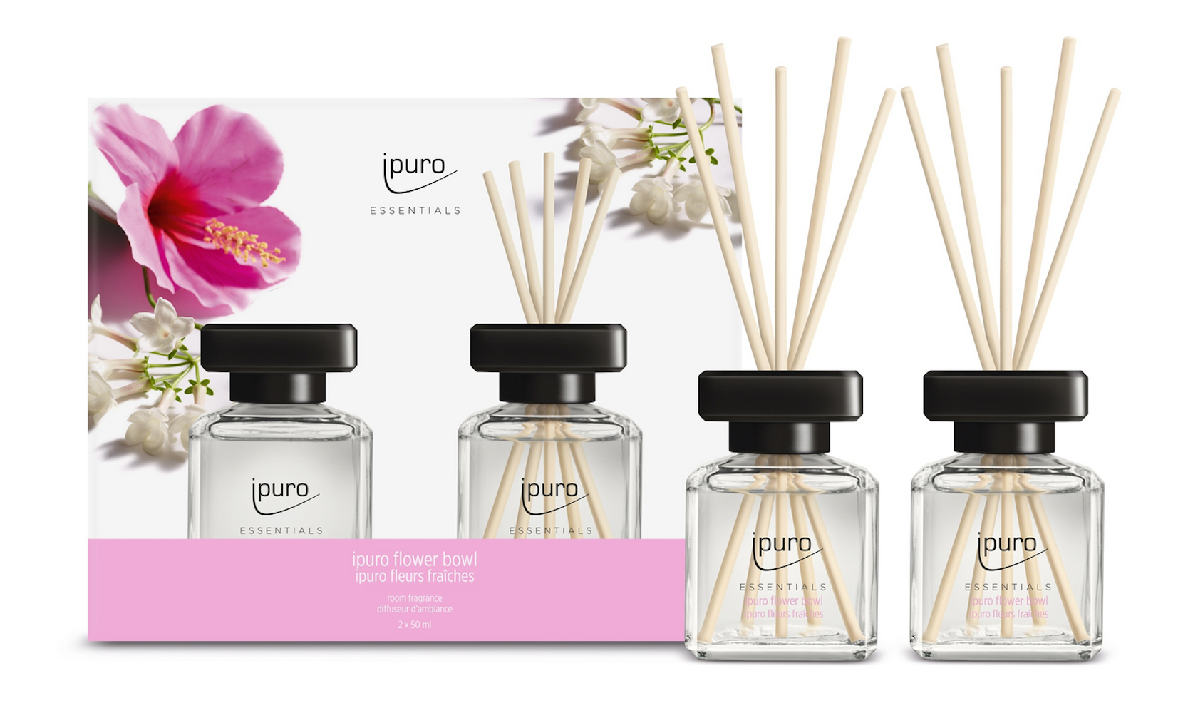ipuro room diffuser 2x50ml Flower Bowl