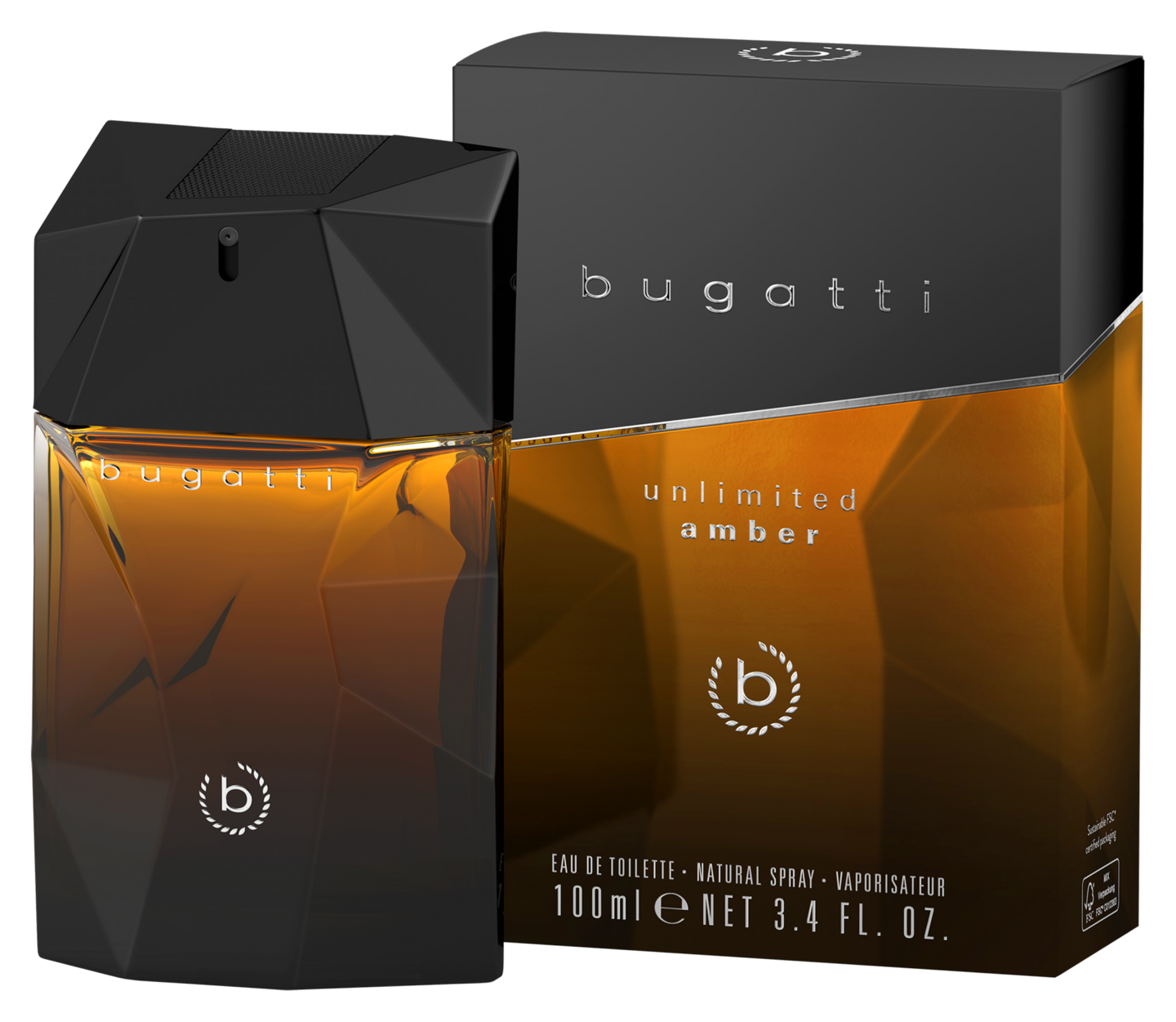 Bugatti Unlimited Amber for Him EdT 100ml