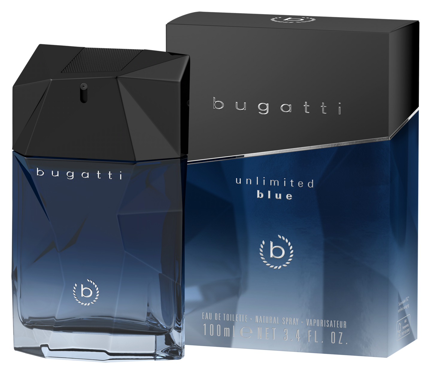 Bugatti Unlimited Blue for Him EdT 100ml