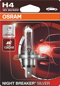 Osram Original polttimo H4 Night Breaker Silver 1 kpl