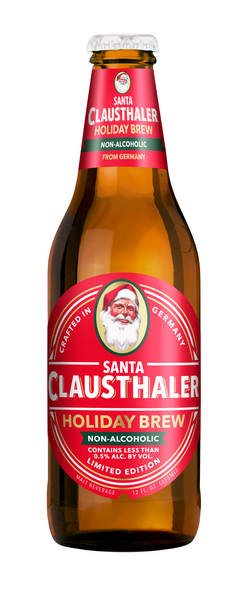 Santa Clausthaler HolidayBrew olut 0,5% 0,355l