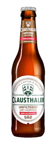 Clausthaler Unfiltered Lager 0% 0,33l