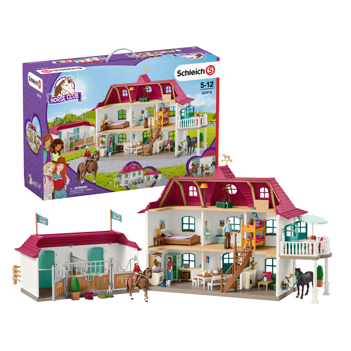 Schleich talo + talli