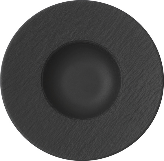 Villeroy & Boch The Rock Black Shale syvä lautanen 29/14 cm/6 kpl