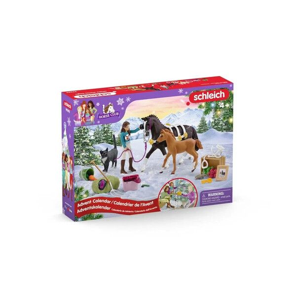 Schleich Joulukalenteri Hevosklubi 2024