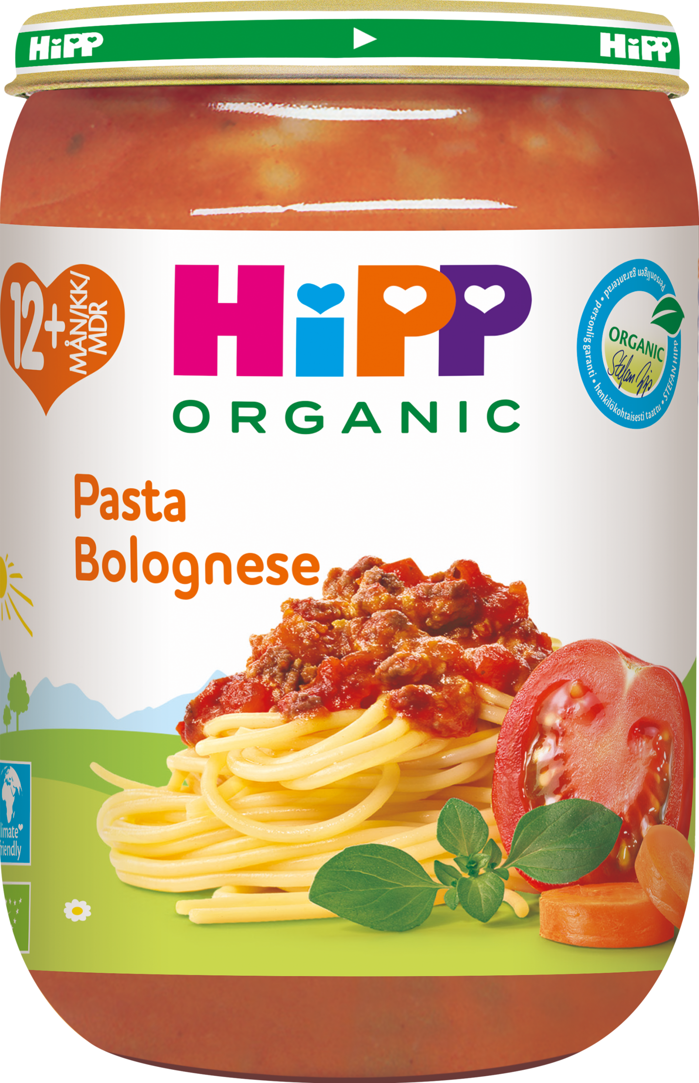 HIPP pasta Bolognese 220g 12kk luomu | K-Ruoka Verkkokauppa